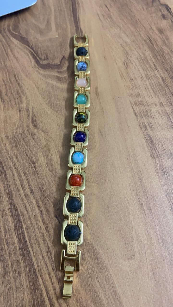 7 Chakras Bracelet - Free Size Bracelet