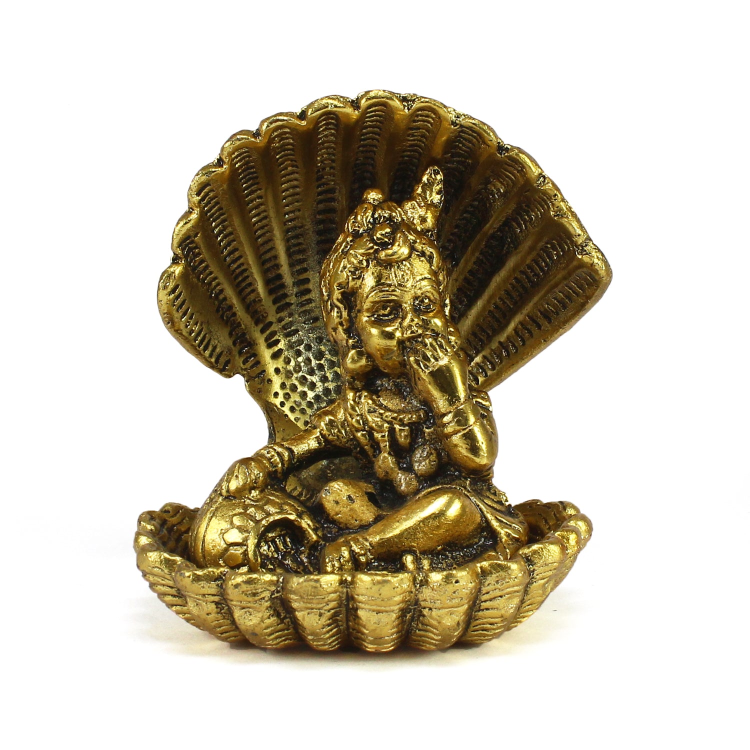 24K Gold Plated Bal Gopal Idol